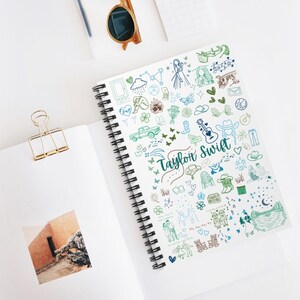 Swiftie Debut Era Spiral Notebook | Swiftie Country Debut Journal | Country Era Swiftie Spiral Notebook | Music Lover Gift image 4