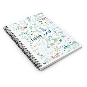 Swiftie Debut Era Spiral Notebook | Swiftie Country Debut Journal | Country Era Swiftie Spiral Notebook | Music Lover Gift image 2