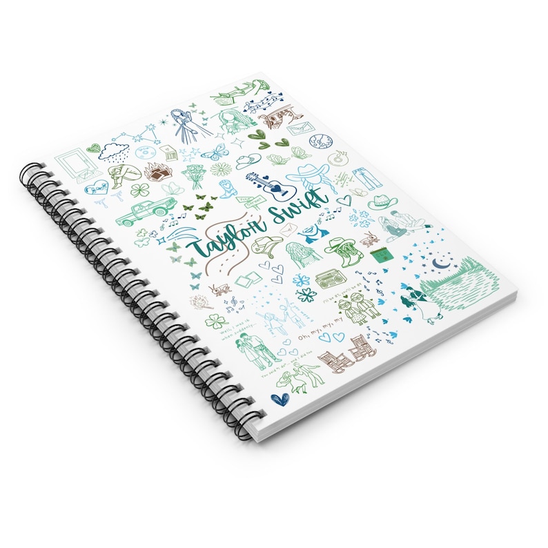 Swiftie Debut Era Spiral Notebook | Swiftie Country Debut Journal | Country Era Swiftie Spiral Notebook | Music Lover Gift image 2