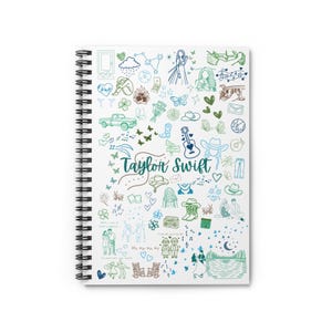 Swiftie Debut Era Spiral Notebook | Swiftie Country Debut Journal | Country Era Swiftie Spiral Notebook | Music Lover Gift image 1
