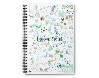 Swiftie Debut Era Spiral Notebook | Swiftie Country Debut Journal | Country Era Swiftie Spiral Notebook | Music Lover Gift