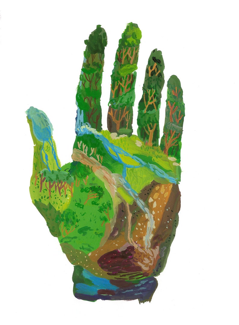 Soil Hand Print image 1