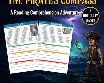 Pirate Reading Comprehension Passages | KS2 English | Grades 2-5 · Year 3-6 | Printable PDF | Ages 7-11