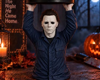 Michael Myers Inspired 3-Wick Candle Holder | Fits Bath & Body Works Candles
