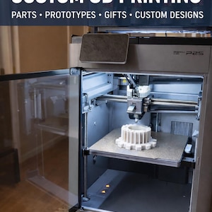 Servicio de impresión 3D a medida / Piezas, prototipos, accesorios para cosplay, diseños personalizados