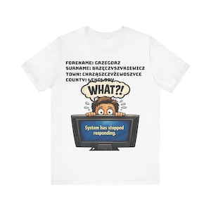 Funny Polish Meme Shirt, Chrząszczyrzewoszyce T-Shirt, Polish Tongue Twister Gift, What Meme Tee, Funny Poland Shirt