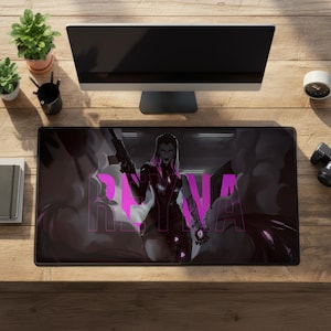 Neon valorant mousepad - Etsy 日本