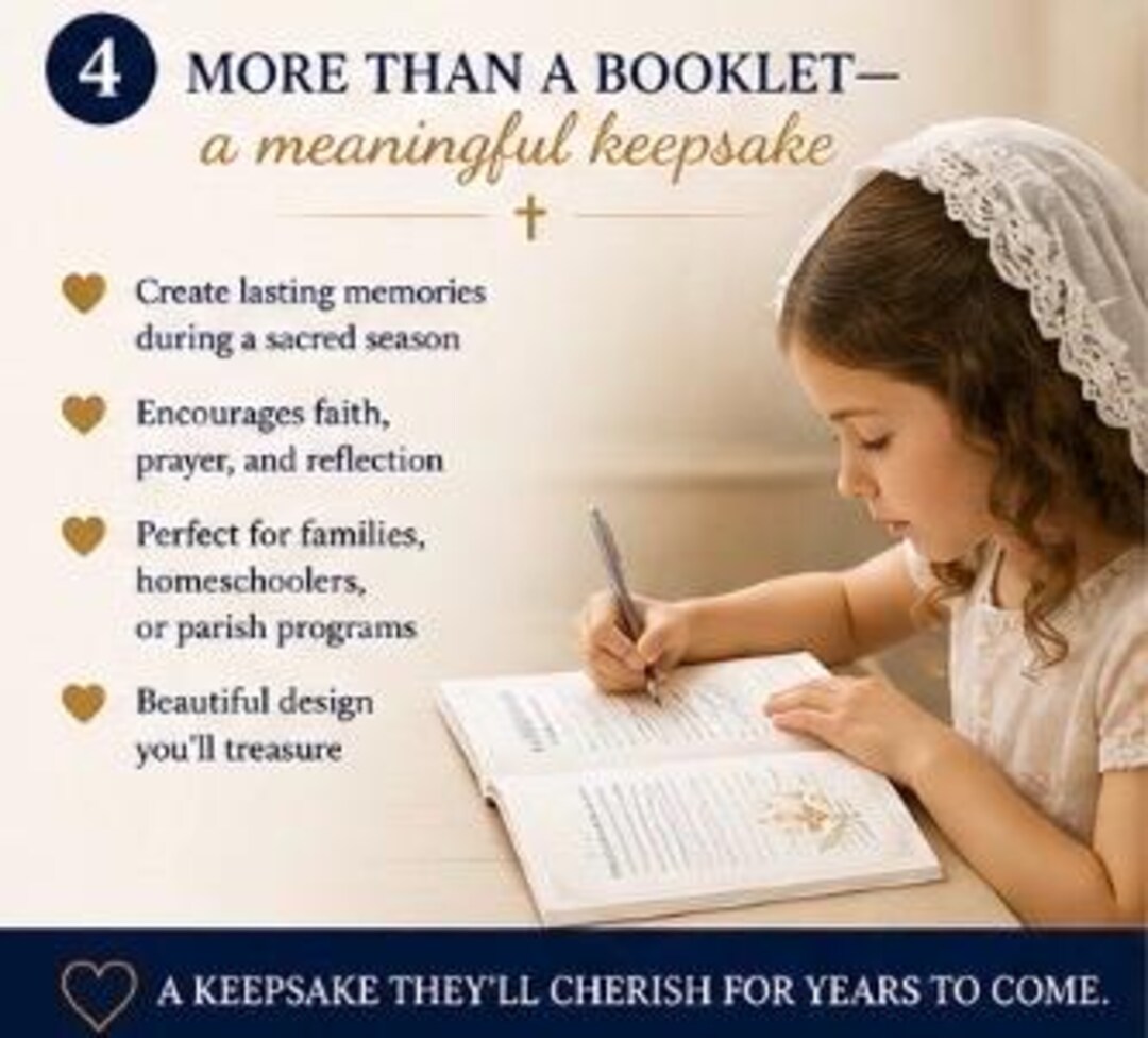 First Holy Communion Parent Guide & Keepsake Booklet (PDF Download) - Etsy