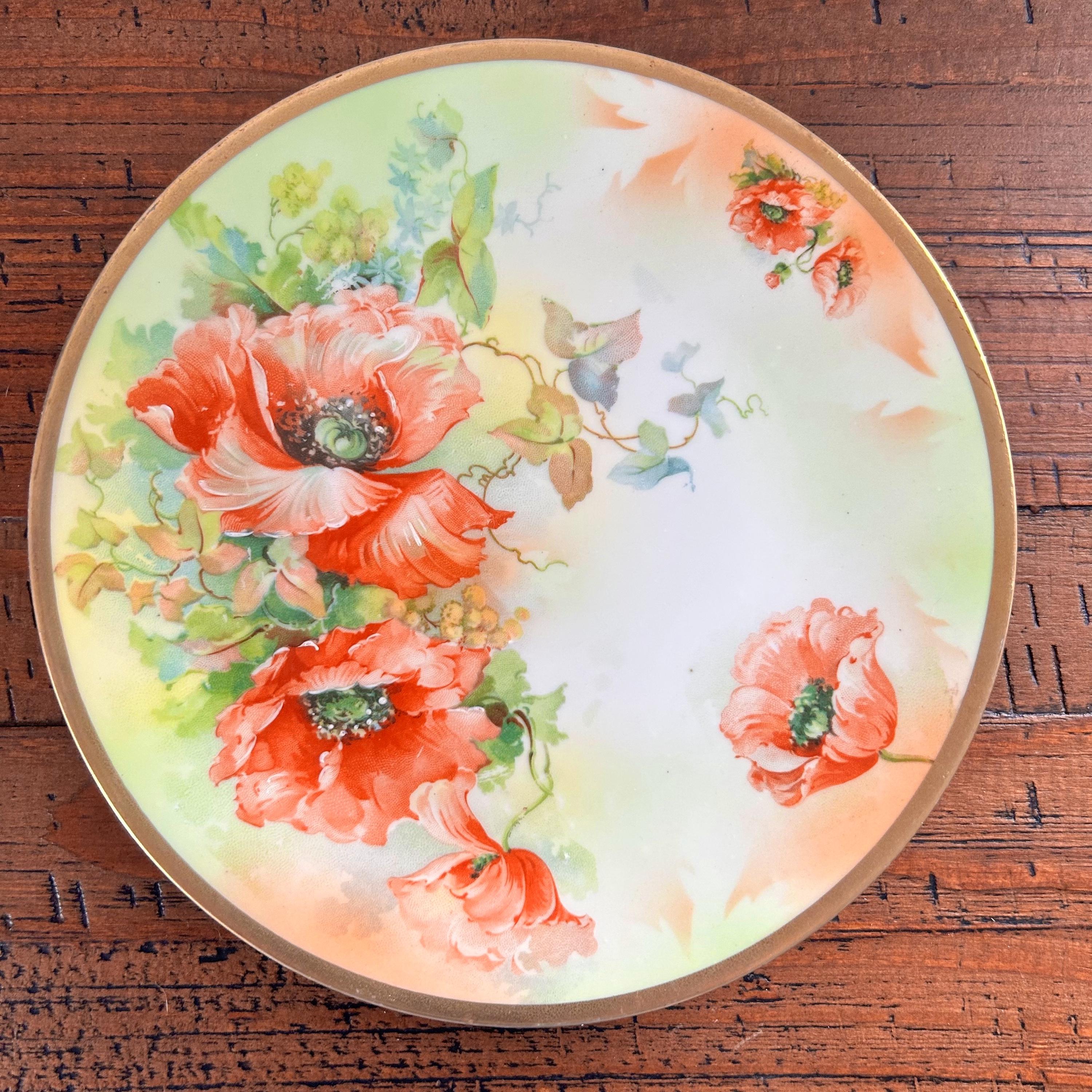 Limoges Poppy - Etsy