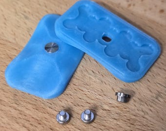 ErgoBoy 3DP Top with Ti Collars - PLA - blue > blue GID