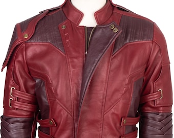 Authentieke Lord leren jas | Geïnspireerd door een sciencefictionfilm | Chris Star cosplay