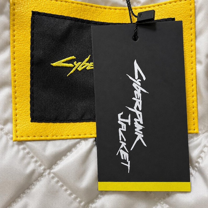 Cyberpunk jacket, David jacket, Cyberpunk 2077 jacket, Cyberpunk inspired jacket, Cyberpunk gaming jacket, Gaming Cosplay Jacket, Cyberpunk 2077 Edgerunners David Martinez Jacket, Edgerunners david jacket, Edgerunners jacket, Martinez jacket, samurai jacket, cyberpunk LED light jacket, cyberpunk, gaming jacket, yellow jacket, Halloween Cosplay Jacket, Cyberpunk Comic con jacket, cyberpunk halloween jacket.