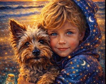 Luxury Custom Portrait from Photo – Digital Oil Painting, Personalized Family & Couple Artwork, Museum-Style Canvas Print, Ready to Display