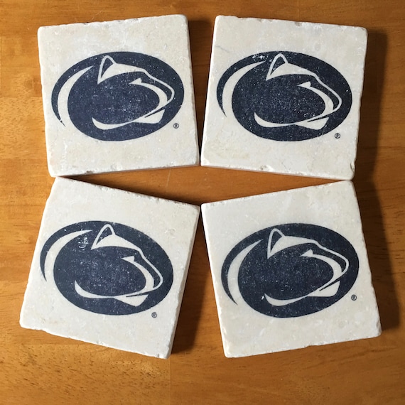 Penn State Drink Coasters Set of 4 Etsy