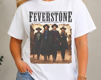 FeverStone Vintage Western Cowgirl Shirt, Retro Basketball Tee, Vintage Western Graphic