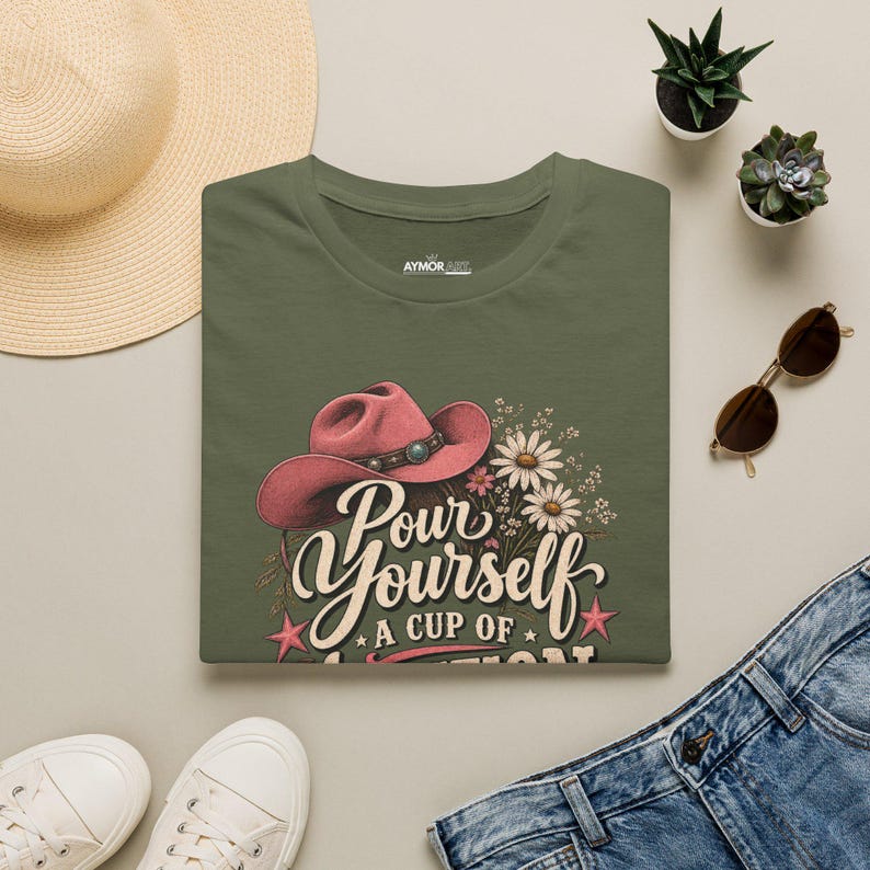 Pour Yourself a Cup of Ambition Shirt, Dolly Parton 9 To 5 Tee, Country Music Lover Gift, Coffee Lover Shirt image 14