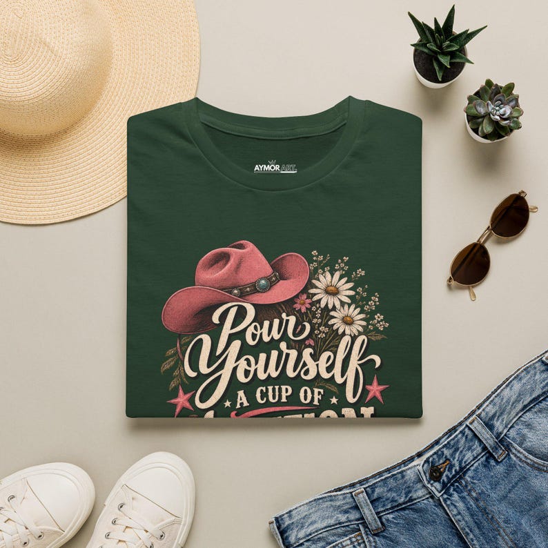 Pour Yourself a Cup of Ambition Shirt, Dolly Parton 9 To 5 Tee, Country Music Lover Gift, Coffee Lover Shirt image 15