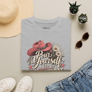 Pour Yourself a Cup of Ambition Shirt, Dolly Parton 9 To 5 Tee, Country Music Lover Gift, Coffee Lover Shirt image 5