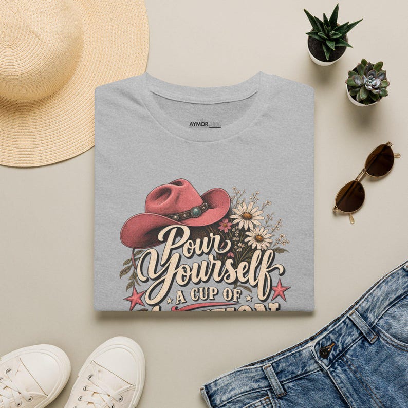 Pour Yourself a Cup of Ambition Shirt, Dolly Parton 9 To 5 Tee, Country Music Lover Gift, Coffee Lover Shirt image 5