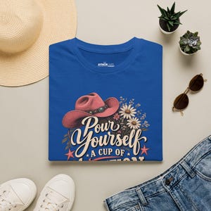 Pour Yourself a Cup of Ambition Shirt, Dolly Parton 9 To 5 Tee, Country Music Lover Gift, Coffee Lover Shirt image 16