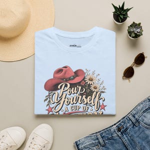 Pour Yourself a Cup of Ambition Shirt, Dolly Parton 9 To 5 Tee, Country Music Lover Gift, Coffee Lover Shirt image 12