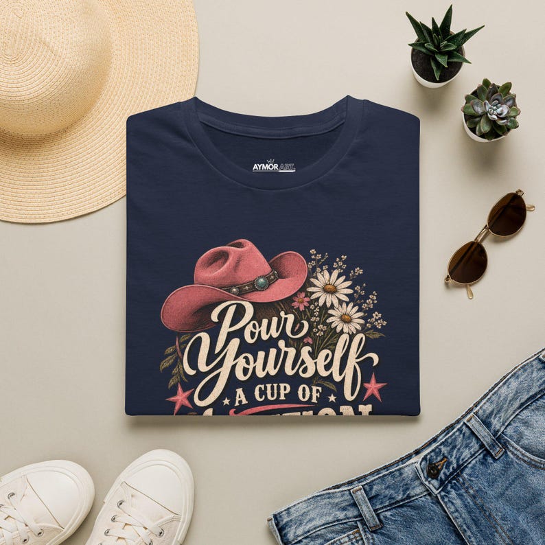 Pour Yourself a Cup of Ambition Shirt, Dolly Parton 9 To 5 Tee, Country Music Lover Gift, Coffee Lover Shirt image 11