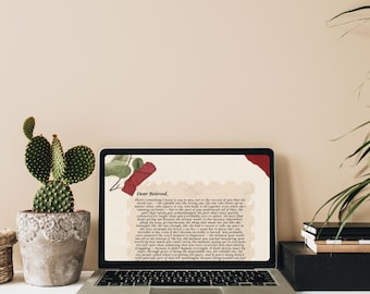 Self-Care Reminder Letter – Prioritize Yourself, Set Boundaries (Monthly Subscription)