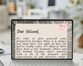 Du ligger inte efter – Ett digitalt läkande brev för kvinnor 50+ som börjar om