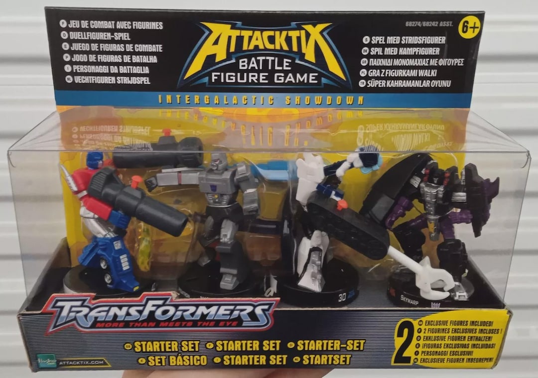 Transformers CANCELLED Attacktix Starter Set Series 2 Optimus Prime ...