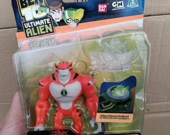 BEN 10 Ultimate Alien Rath Tiger Figure, New MOC Bandai Figure, Rare