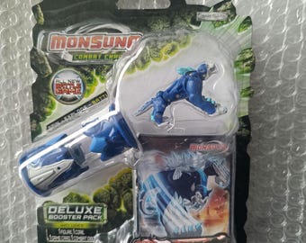 Figura rara da série Monsuno Combat Chaos Demise 2, lacrada na embalagem original, da Jakks Pacific.