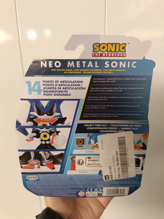 Sonic Neo Metal Sonic Figure Moc New Jakks Pacific - Etsy