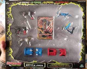 Monsuno Jakks Pacific Combat Chaos Combat Set Battle Pack #1 RARE