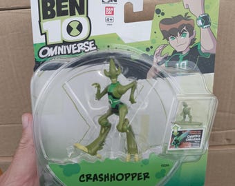 New BEN 10 Omniverse Crashhopper Moc Bandai Figure - Rare