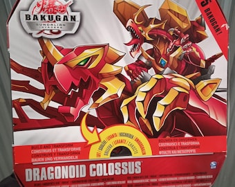 Bakugan Dragonoid Colossus Gundalian Invaders 2010 Spin Master New