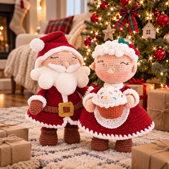 Crochet Ornaments — handmade crochet amigurumi