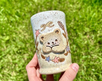 Kubek niekapek Teddy Sippy Cup 10 oz - Latte Blush