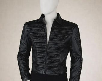 Handmade 20Th American Music Awards Inspired Michael Jackson Black Jacket | MJ 1993 AMA Jacket