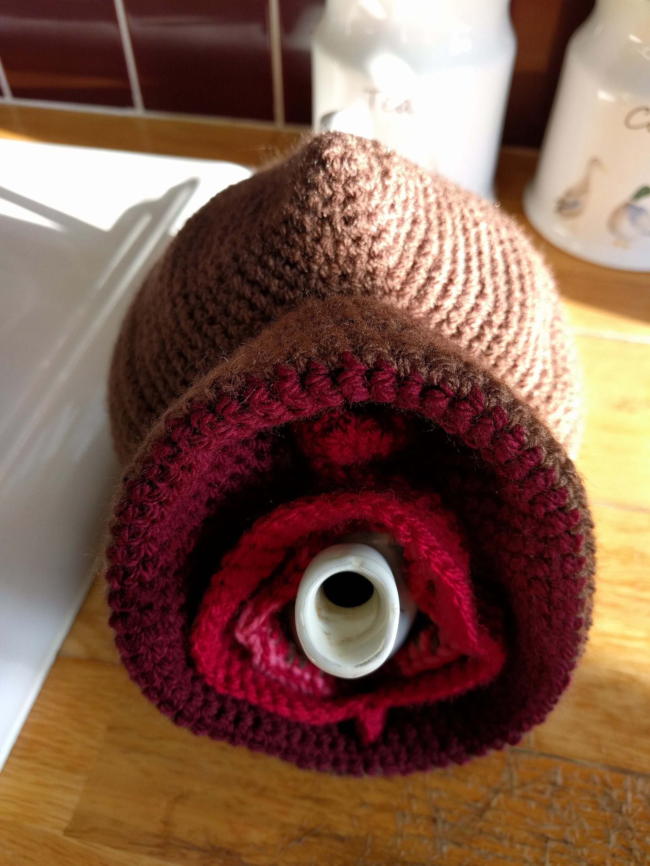 Vulva/Vagina tea cosy. Handmade. Etsy