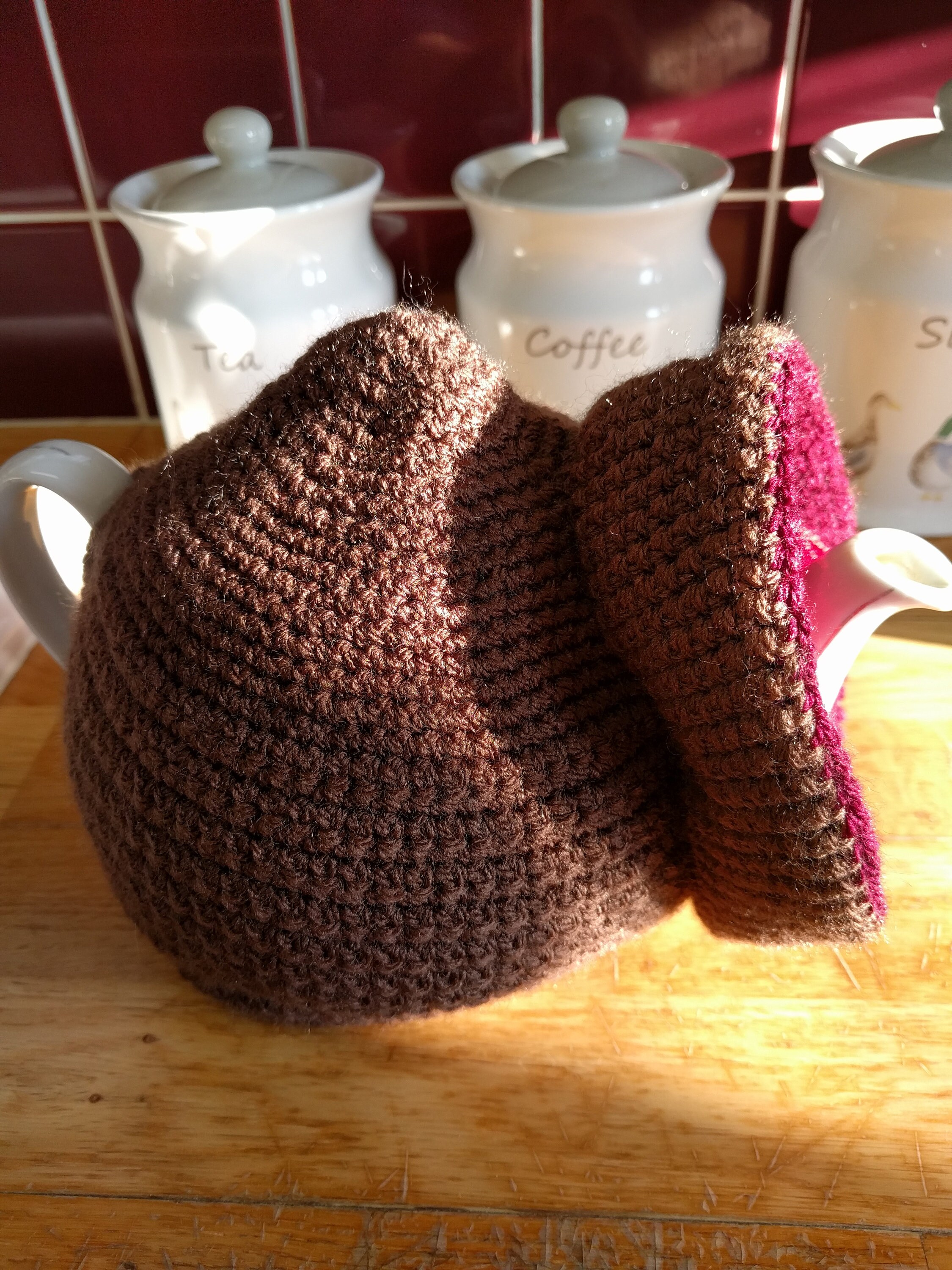 Vulva/Vagina tea cosy. Handmade. Etsy