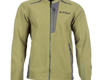 Klim Men’s Green Motorcycle Jacket – Breathable Mesh Riding Jacket, Adventure Touring Moto Coat