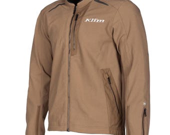 Klim Men’s Brown Motorcycle Jacket – Lightweight Riding Jacket, Durable Moto Outerwear