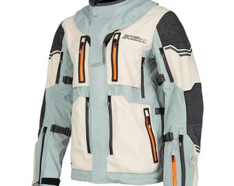 Klim Badlands Pro Men's Adventure Touring Jacket, CE Armored Textile Motorcycle Gear