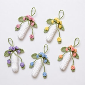 Crochet Chapstick Holder PATTERN PDF, Beginner Lip Balm Keychain Accessory