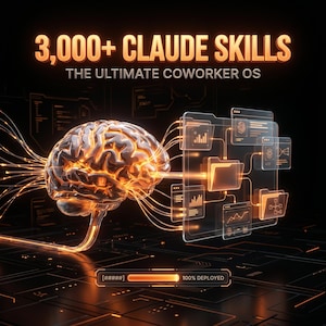 Más de 3000 habilidades de Claude: Automatización de código de IA, Indicaciones empresariales, Proyectos y Sistema de colaboración