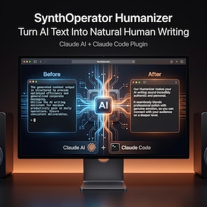 AI Text Humanizer for Claude Code & Web | Claude AI Plugin Skill to Bypass AI Detection, Clean Writing Style for Authors, Blogs and Creators