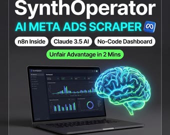 Meta Ads Library Competitor Scraper | Shopify E-commerce Market Research | Claude AI Winning Ads Finder | n8n Workflow