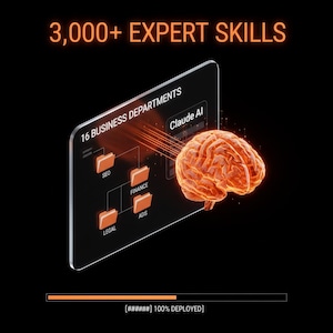 Más de 3000 habilidades de IA de Claude Expert / Operaciones comerciales, marcos de marketing (descarga digital)