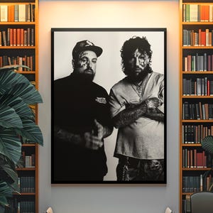 Póster atemporal de Suicideboys / Montaje de pared estético Ruby Da Cherry & Scrim / Lámina del álbum Y2K Sing Me a Lullaby / Arte hip hop