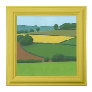 Somerset Fields (Original Painting, 10x10")